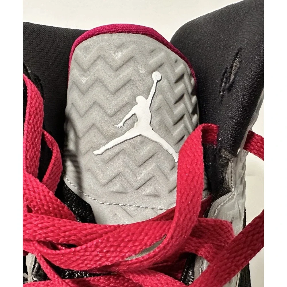 Nike Air Jordan Sneakers 4.5Y Black Pink Spike Forty GG‎ #811121-009 Shoe
